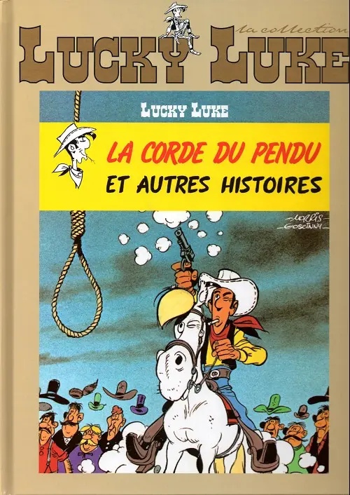 Couverture de l'album Lucky Luke La collection Tome 22 La corde du pendu et autres histoires