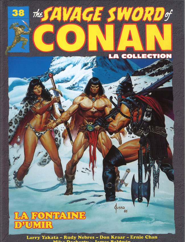 Couverture de l'album The Savage Sword of Conan - La Collection Tome 38 La fontaine d'Umir