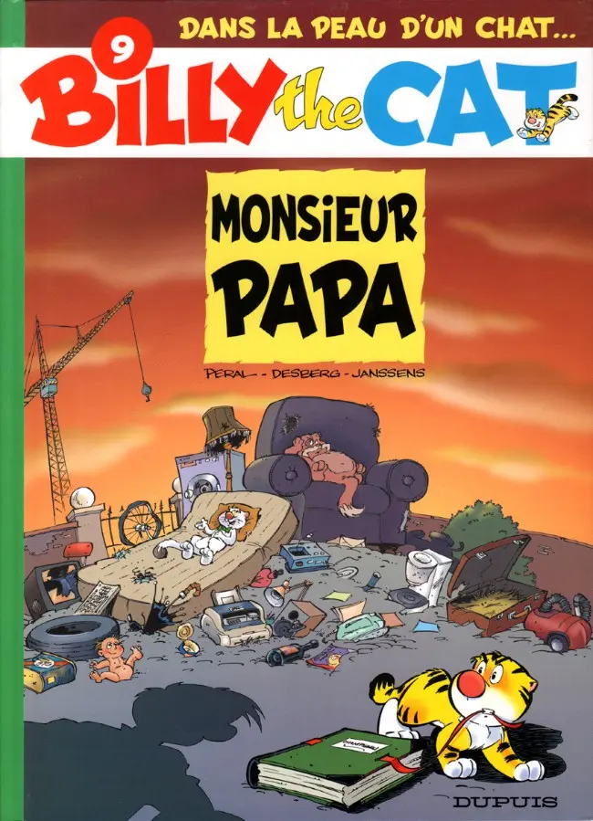 Couverture de l'album Billy the Cat Tome 9 Monsieur Papa