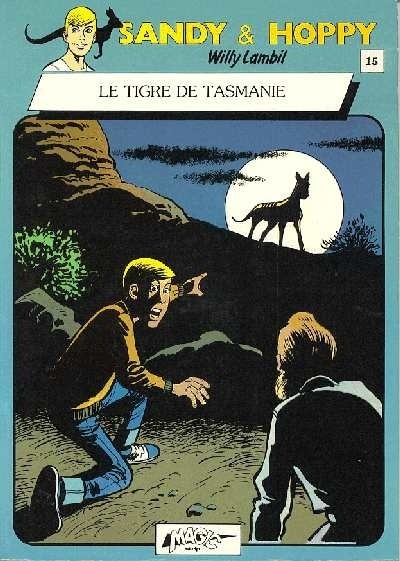 Couverture de l'album Sandy & Hoppy 15 Le tigre de Tasmanie