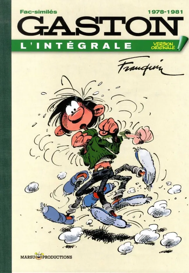 Couverture de l'album Gaston L'intégrale (Version Originale) Tome 15 Gaston 1978-1981