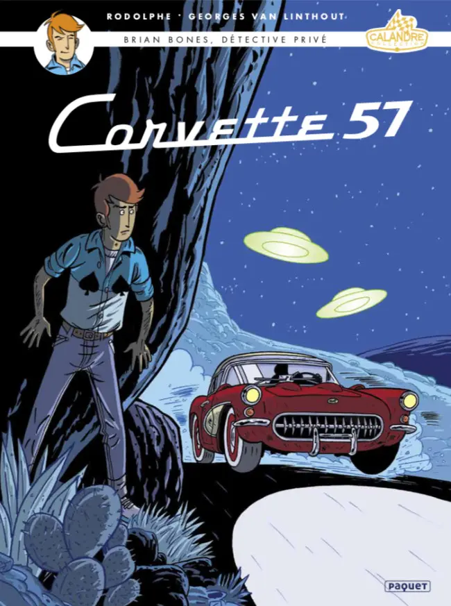 Couverture de l'album Brian Bones, détective privé Tome 3 Corvette 57