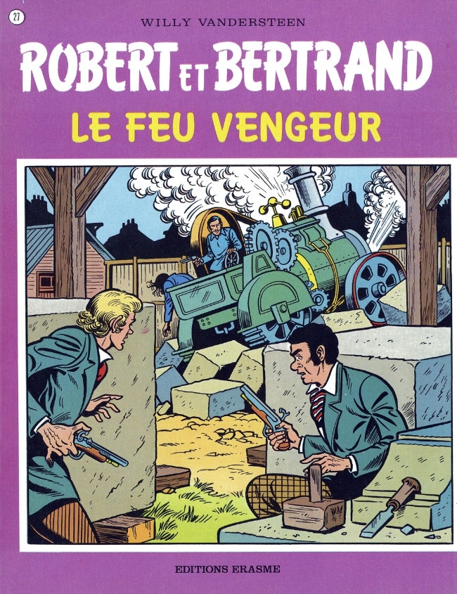 Couverture de l'album Robert et Bertrand Tome 27 Le feu vengeur