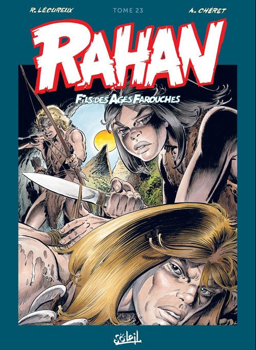 Couverture de l'album Rahan Fils des âges farouches Tome 23