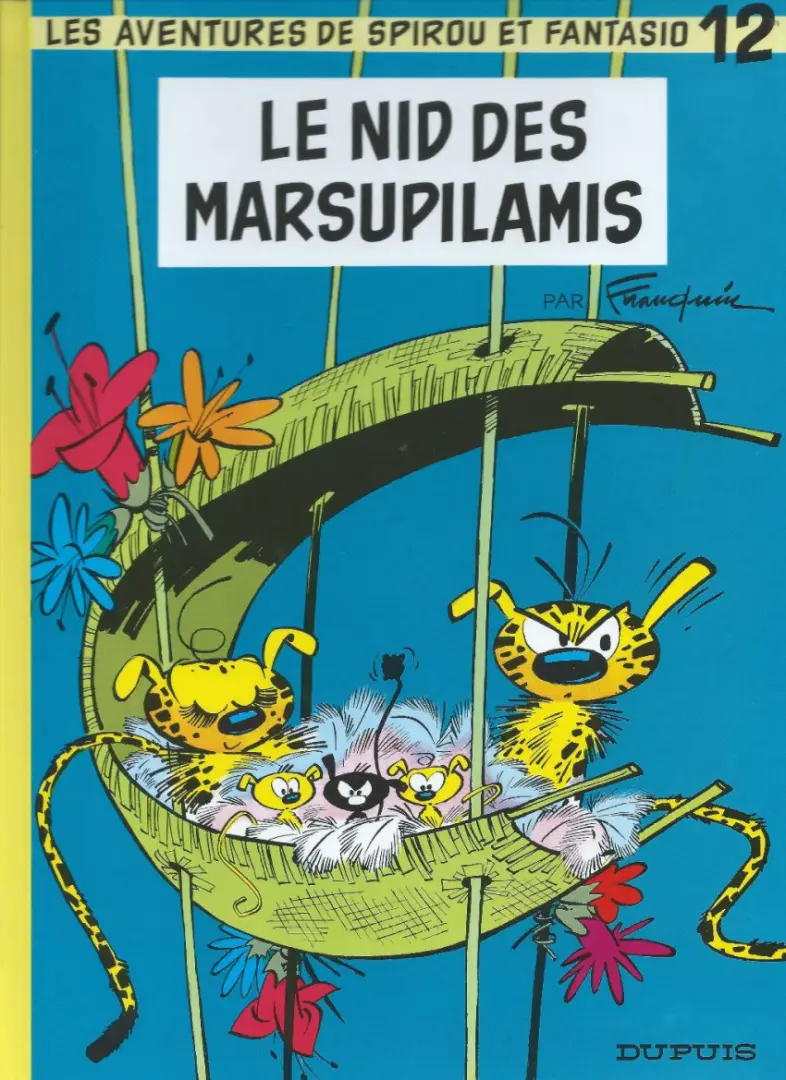 Couverture de l'album Spirou et Fantasio Tome 12 Le nid des Marsupilamis