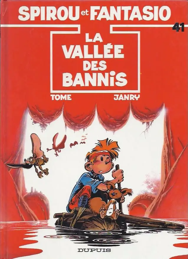 Couverture de l'album Spirou et Fantasio Tome 41 La vallée des bannis