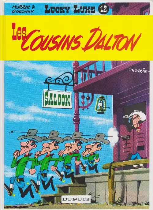 Couverture de l'album Lucky Luke Tome 12 Les cousins Dalton