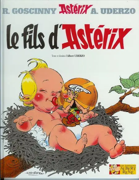 Couverture de l'album Astérix Tome 27 Le fils d'Astérix