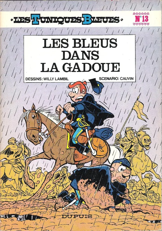 Couverture de l'album Les Tuniques Bleues Tome 13 Les bleus dans la gadoue