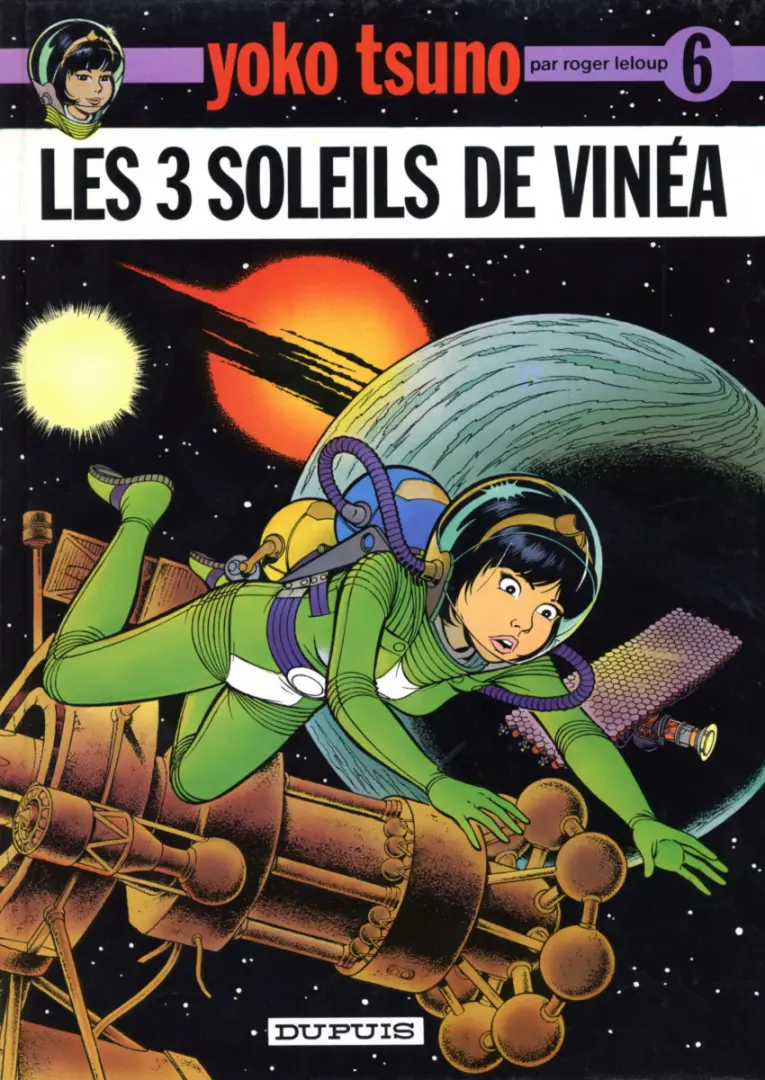 Couverture de l'album Yoko Tsuno Tome 6 Les 3 soleils de Vinéa