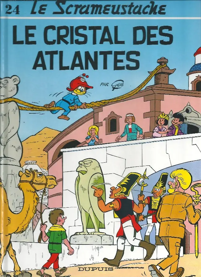 Couverture de l'album Le Scrameustache Tome 24 Le cristal des Atlantes