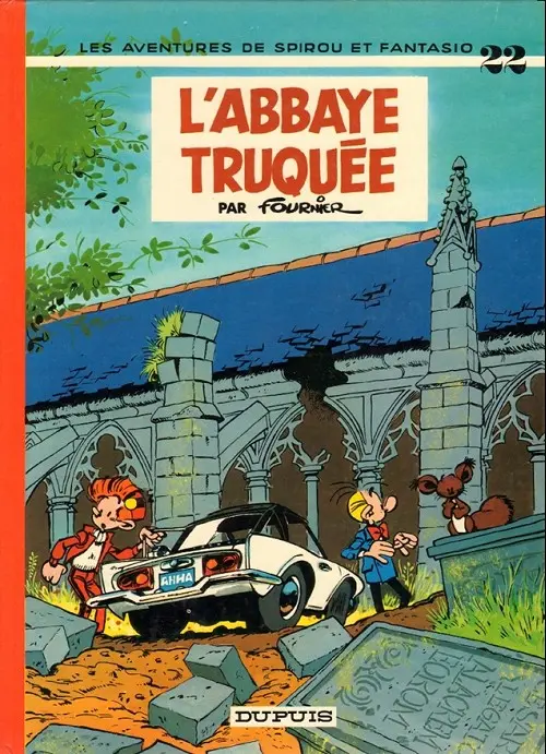 Couverture de l'album Spirou et Fantasio Tome 22 L'abbaye truquée