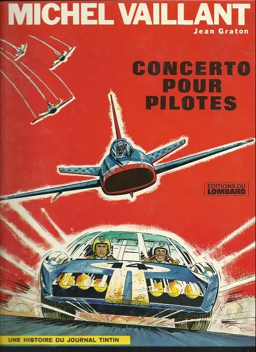 Couverture de l'album Michel Vaillant Tome 13 Concerto pour pilotes
