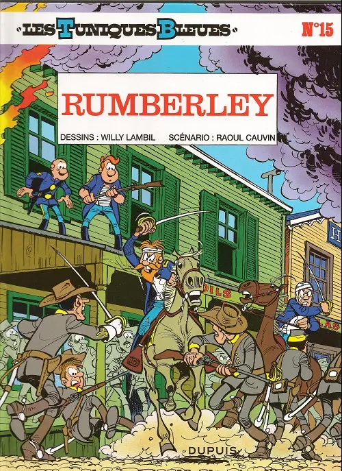 Couverture de l'album Les Tuniques Bleues Tome 15 Rumberley