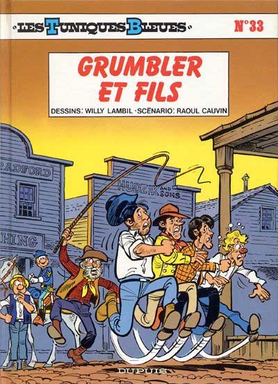 Couverture de l'album Les Tuniques Bleues Tome 33 Grumbler et fils