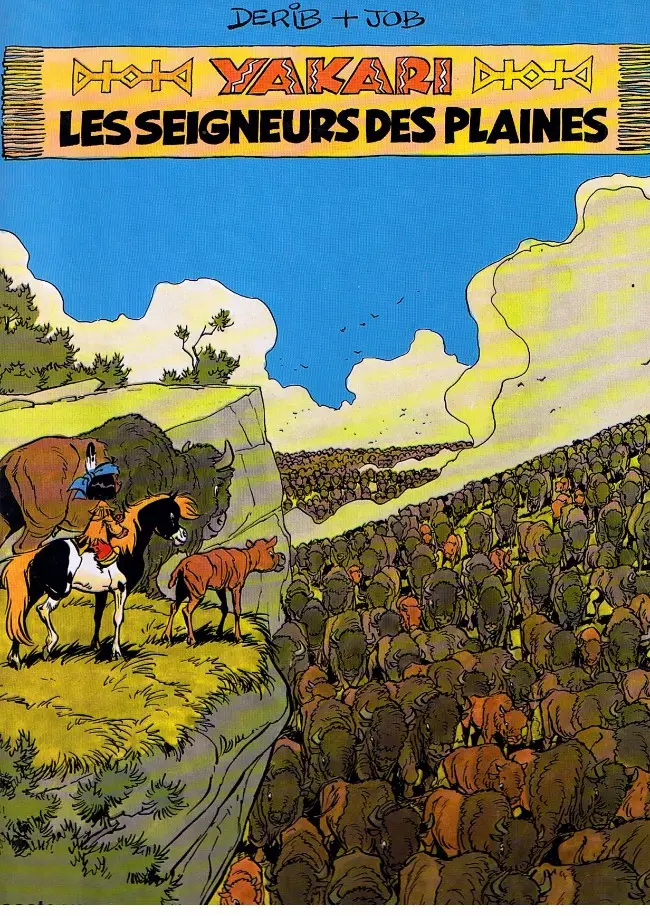 Couverture de l'album Yakari Tome 13 Les Seigneurs des plaines