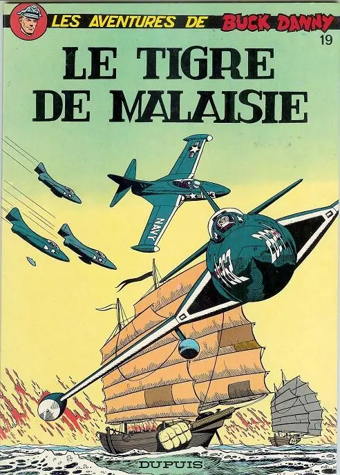 Couverture de l'album Buck Danny Tome 19 Le Tigre de Malaisie