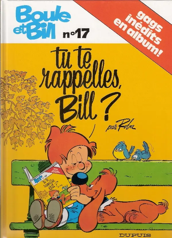 Couverture de l'album Boule & Bill Tome 17 Tu te rappelles, Bill ?