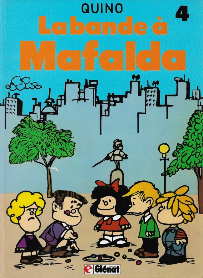 Couverture de l'album Mafalda Tome 4 La bande à Mafalda