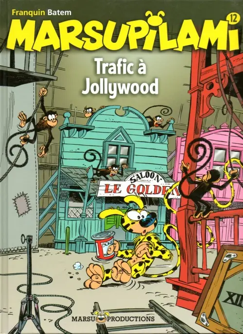 Couverture de l'album Marsupilami Tome 12 Trafic à Jollywood