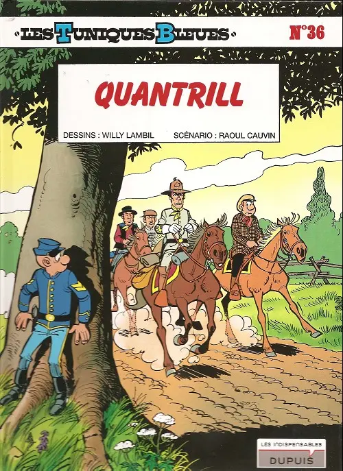 Couverture de l'album Les Tuniques Bleues Tome 36 Quantrill