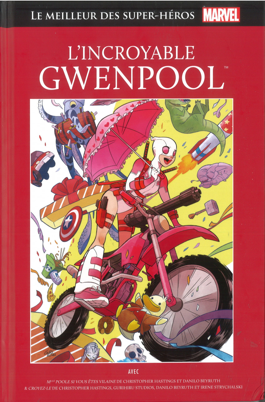 Couverture de l'album Le meilleur des Super-Héros Marvel Tome 115 L'Incroyable Gwenpool