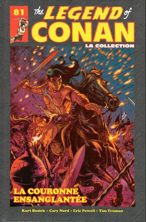Couverture de l'album The Savage Sword of Conan - La Collection Tome 81 La couronne ensanglantée