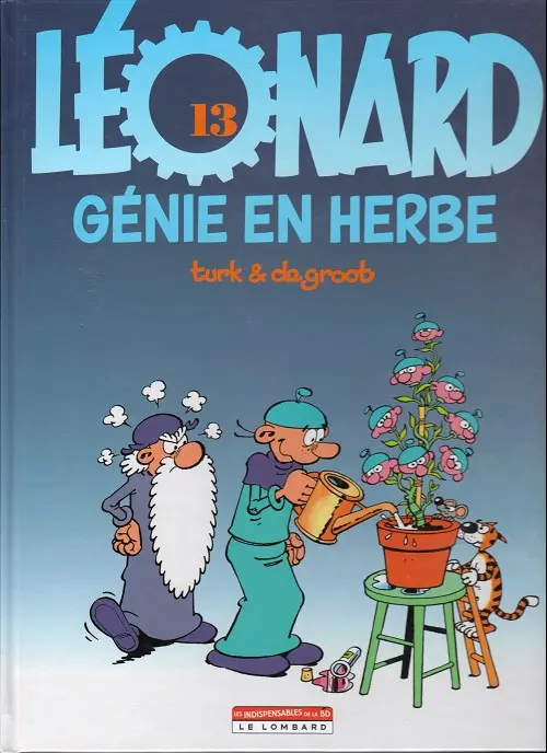 Couverture de l'album Léonard Tome 13 Génie en herbe