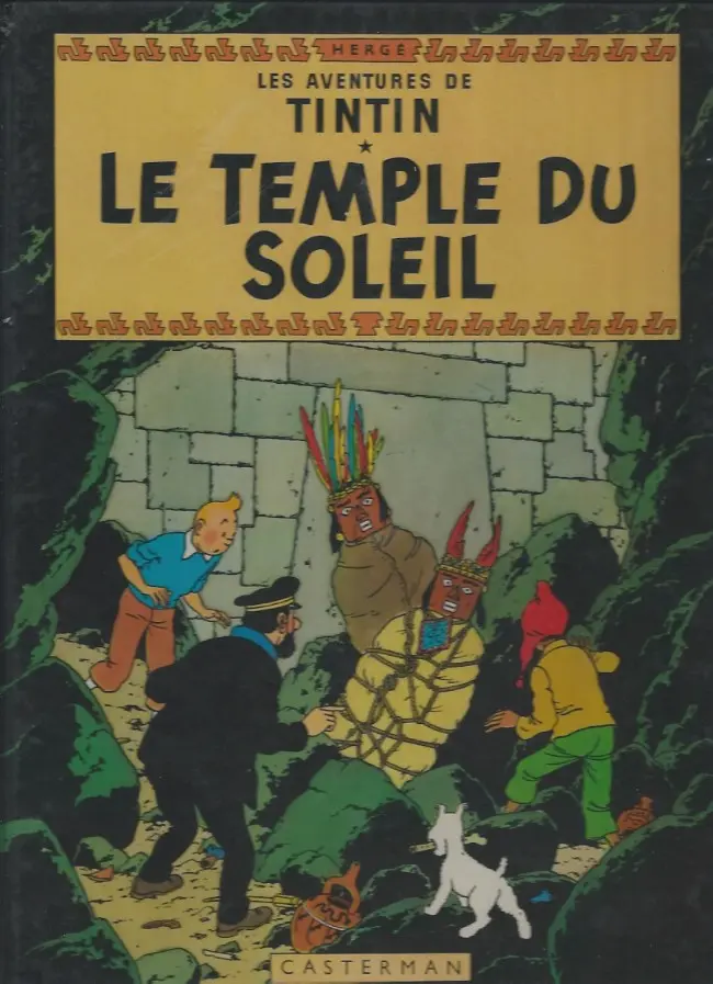 Couverture de l'album Tintin Tome 14 Le temple du soleil