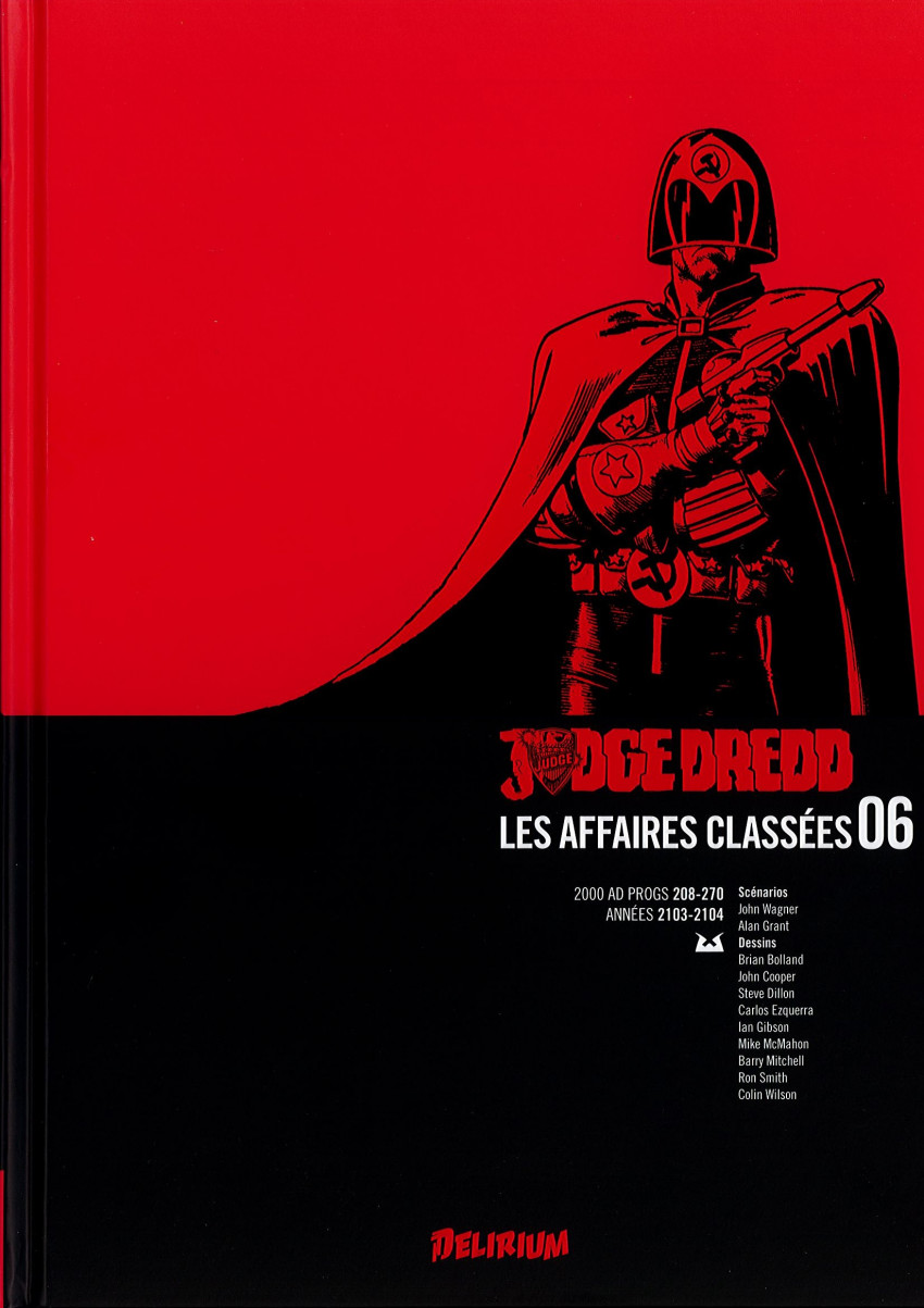 Couverture de l'album Judge Dredd : Les Affaires classées Tome 6 Années 2103-2104