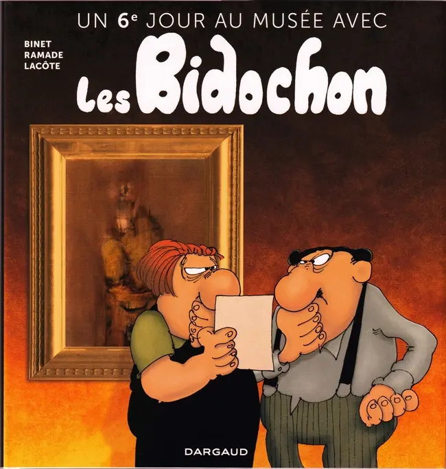 Couverture de l'album Un jour au musée avec les Bidochon 6 Un 6e jour au musée avec les Bidochon