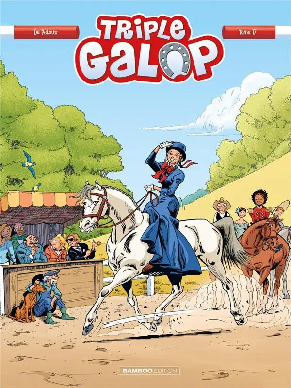 Couverture de l'album Triple galop Tome 17