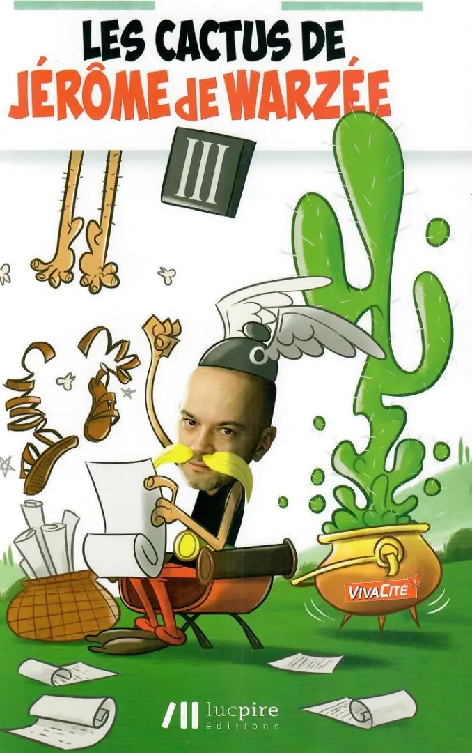 Couverture de l'album Les Cactus de Jérôme de Warzée 3