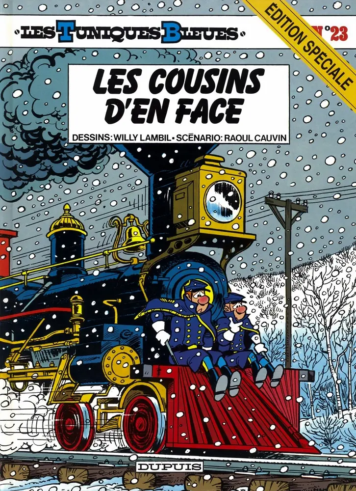 Couverture de l'album Les Tuniques Bleues Tome 23 Les cousins d'en face
