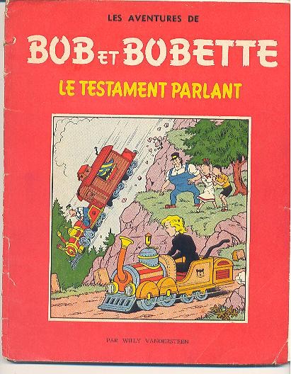 Couverture de l'album Bob et Bobette Tome 23 Le testament parlant