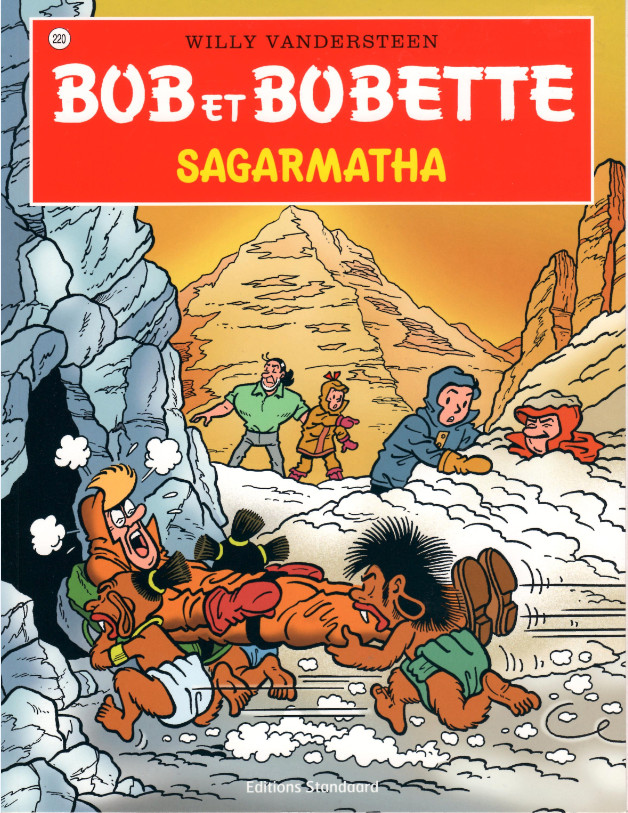 Couverture de l'album Bob et Bobette Tome 220 Sagarmatha