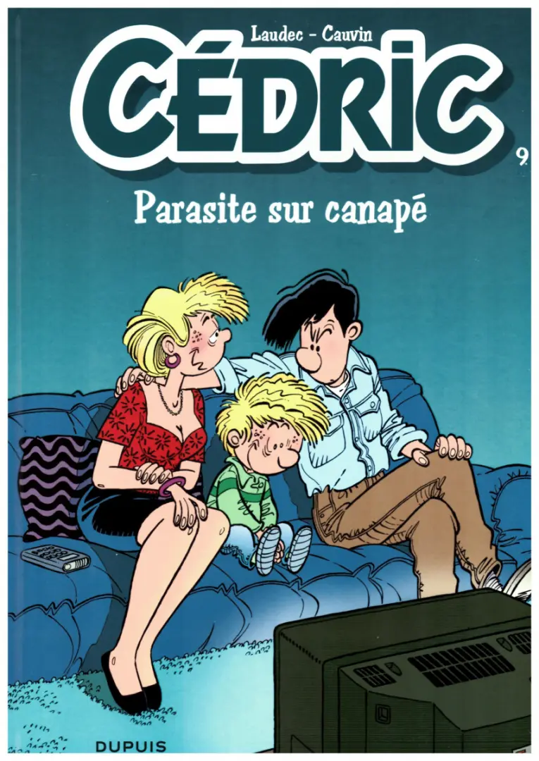Couverture de l'album Cédric Tome 9 Parasite sur canapé