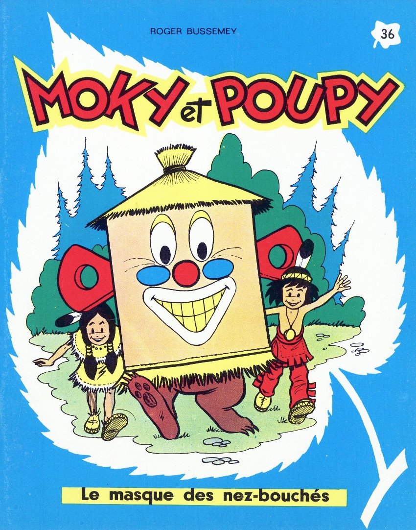 Couverture de l'album Moky et Poupy Tome 36 Le masque des Nez Bouchés