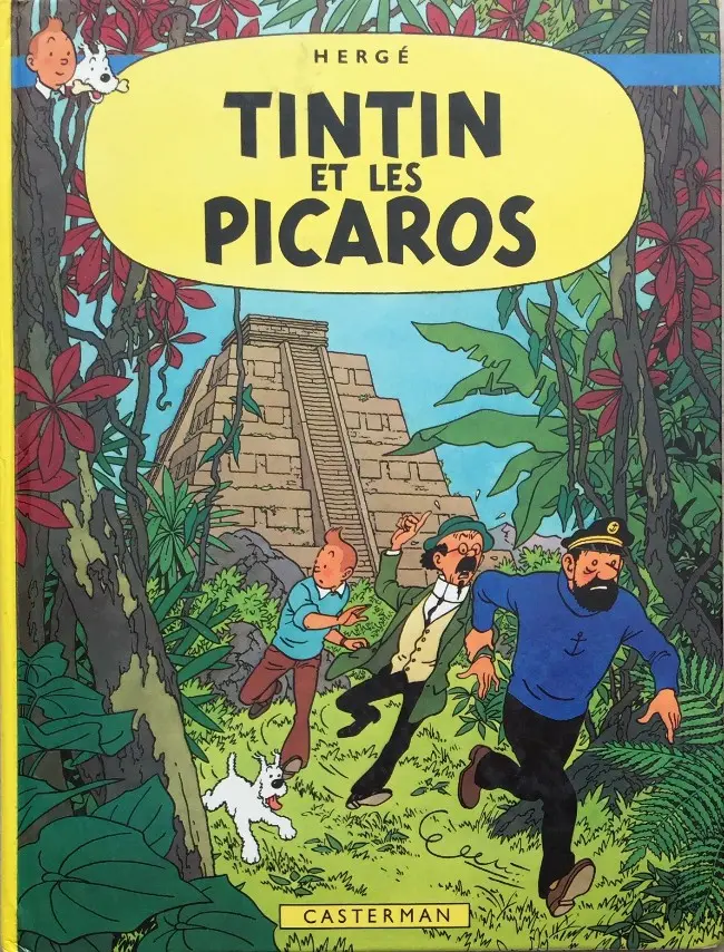 Couverture de l'album Tintin Tome 23 Tintin et les Picaros