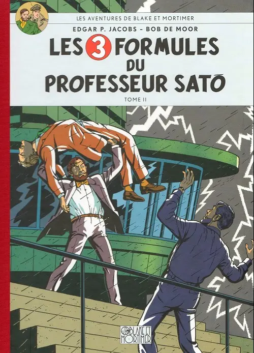 Couverture de l'album Blake et Mortimer Tome 12 Les 3 formules du professeur Sato - Tome II