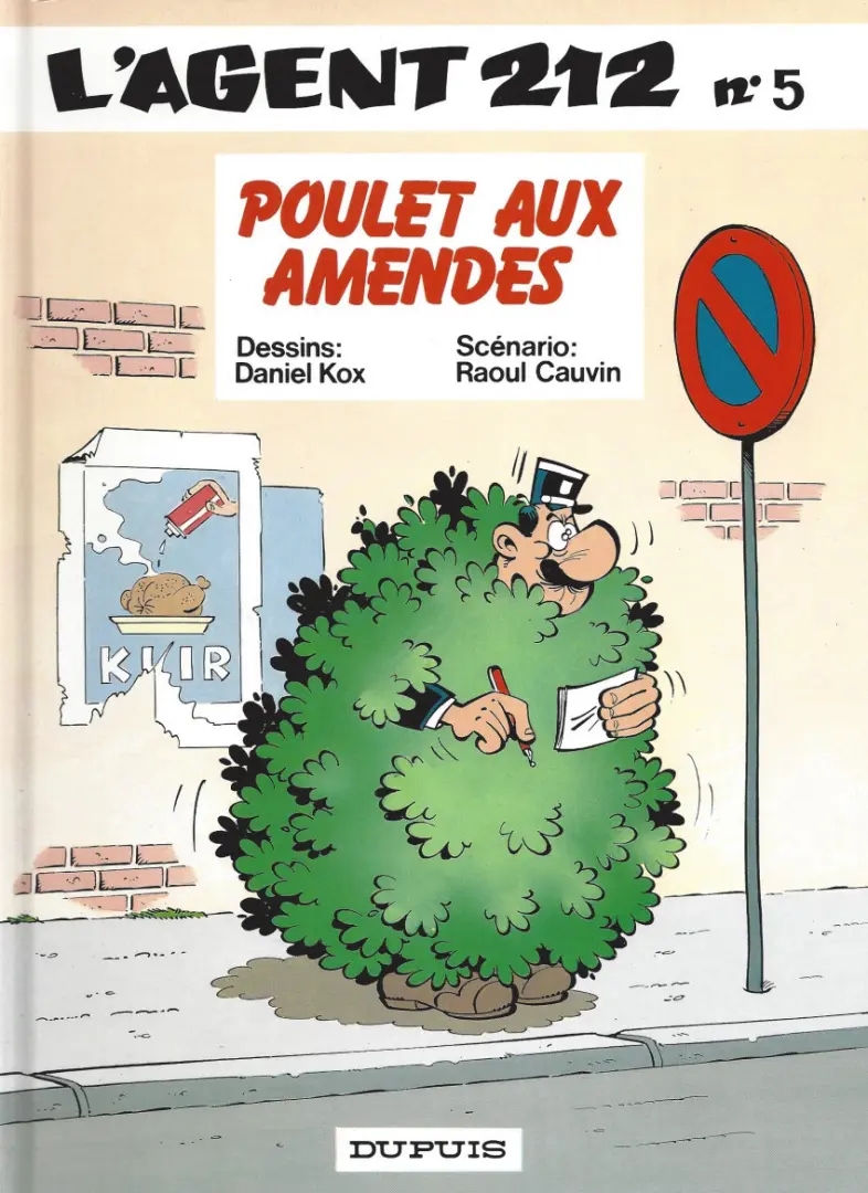 Couverture de l'album L'Agent 212 Tome 5 Poulet aux amendes