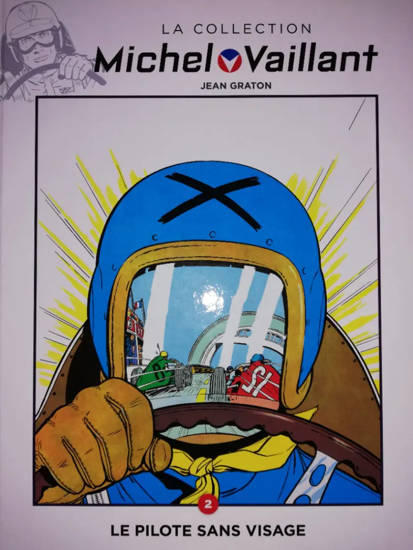 Couverture de l'album Michel Vaillant La Collection 2 Le Pilote sans visage