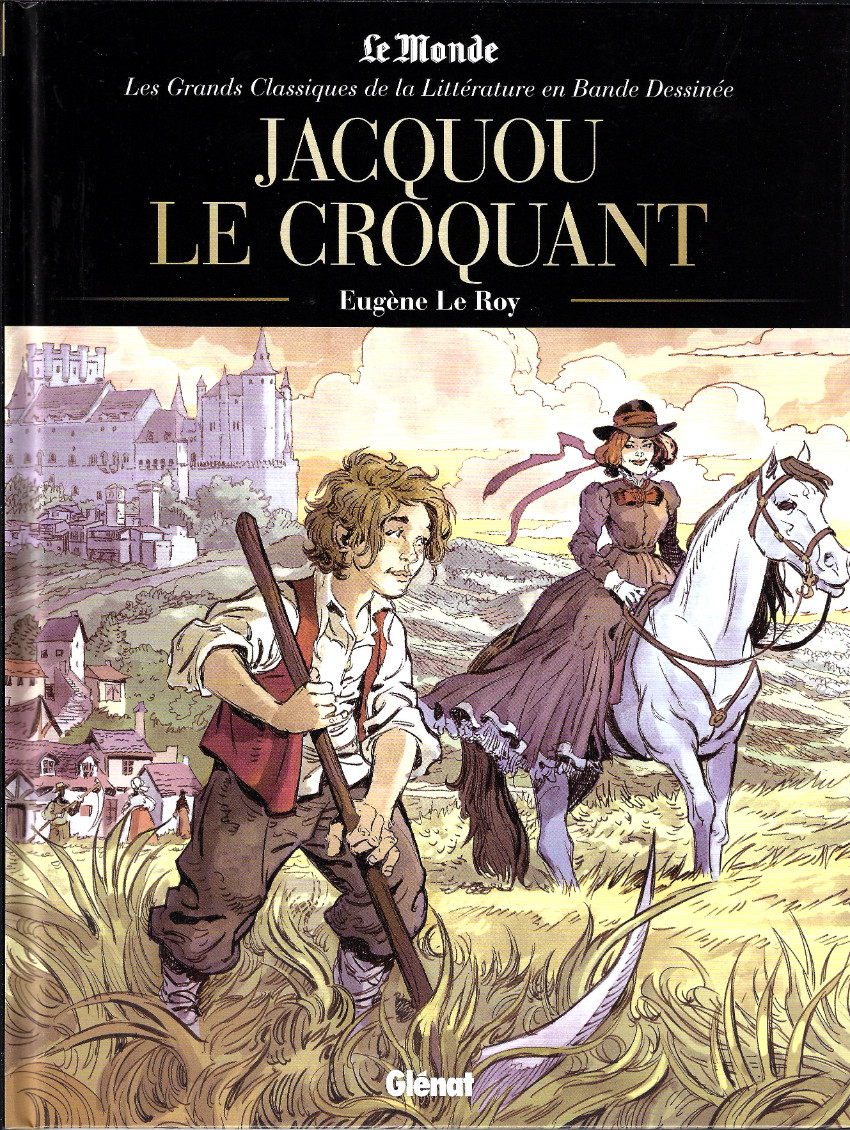 Couverture de l'album Les Grands Classiques de la littérature en bande dessinée Tome 40 Jacquou le croquant