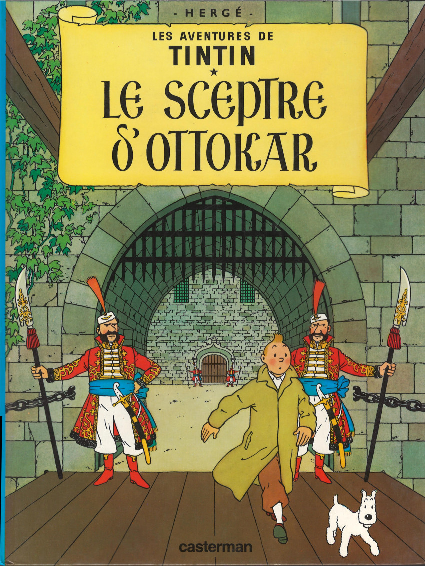 Couverture de l'album Tintin Tome 8 Le sceptre d'Ottokar