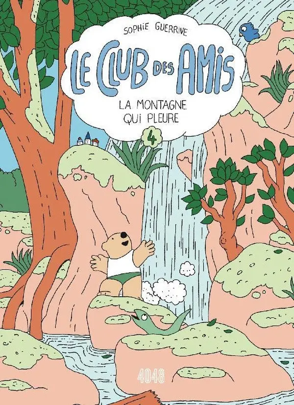 Couverture de l'album Le club des amis 4 La montagne qui pleure