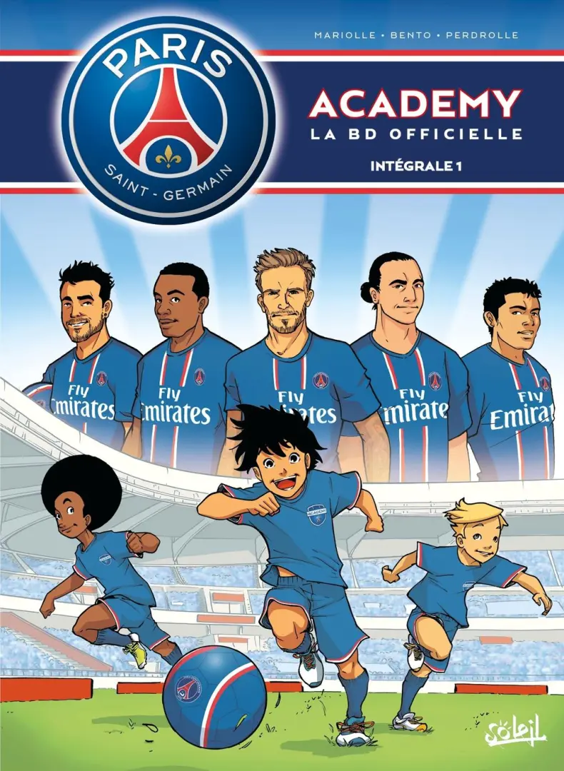 Couverture de l'album PSG academy Intégrale 1