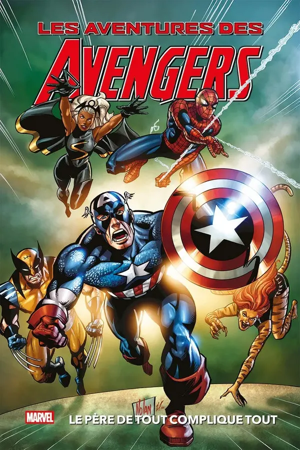 Couverture de l'album Les aventures des Avengers 7 Le père de tout complique tout