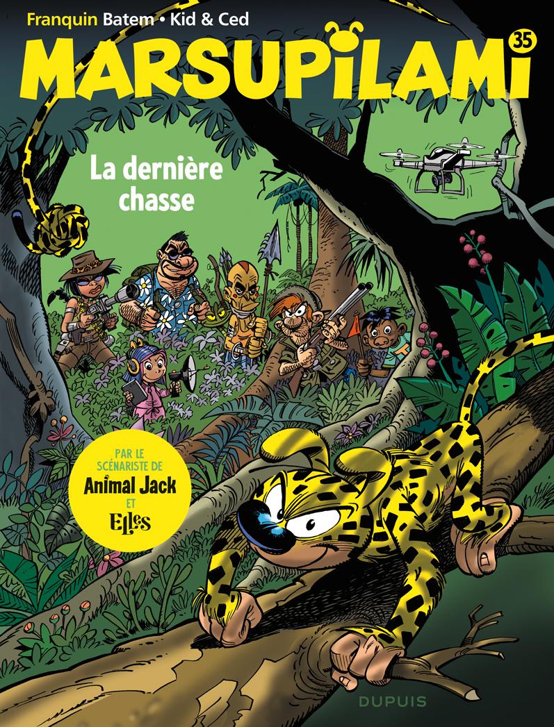 Couverture de l'album Marsupilami Tome 35 La dernière chasse