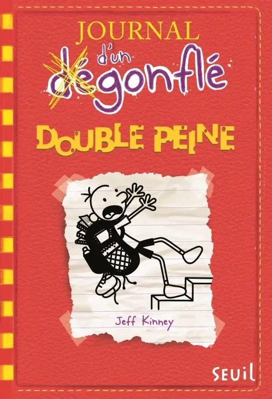Couverture de l'album Journal d'un dégonflé Tome 11 Double peine