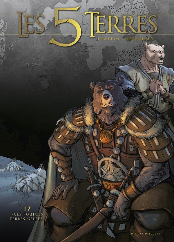 Couverture de l'album Les 5 Terres 17 Ces foutues terres gelées
